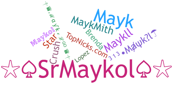 Surnoms pour Maykol