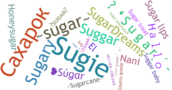 Surnoms pour Sugar