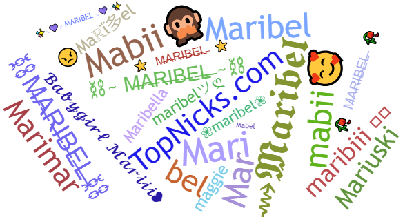 Surnoms pour Maribel