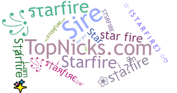 Surnoms pour Starfire