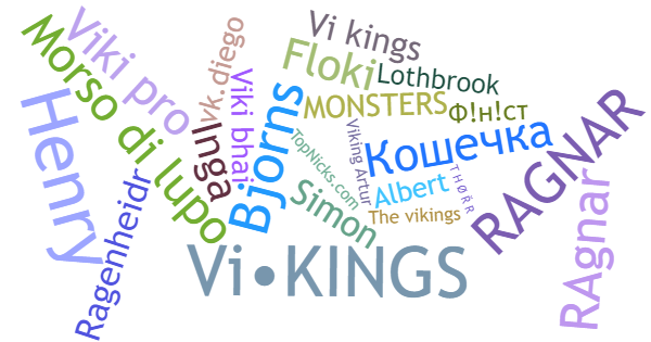 Surnoms pour Vikings