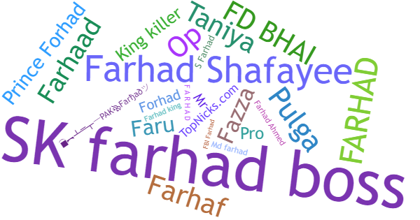 Surnoms pour Farhad