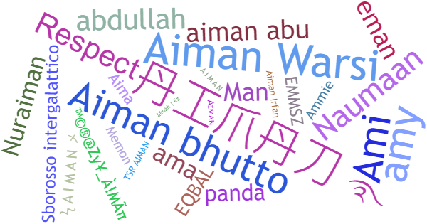 Surnoms pour Aiman