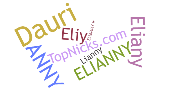 Surnoms pour Elianny