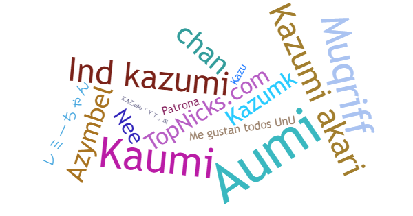 Surnoms pour Kazumi