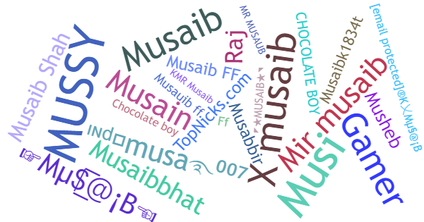 Surnoms pour Musaib