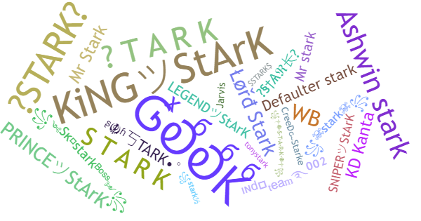 Surnoms pour Stark