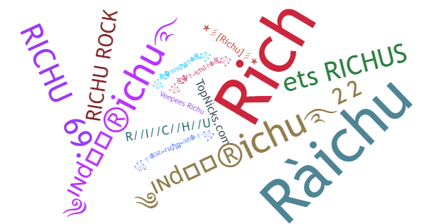 Surnoms pour Richu