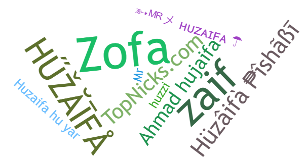 Surnoms pour Huzaifa