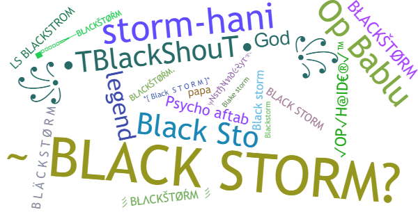 Surnoms pour BlackStorm