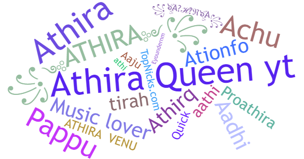 Surnoms pour Athira