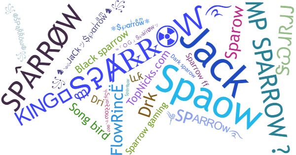 Surnoms pour Sparrow