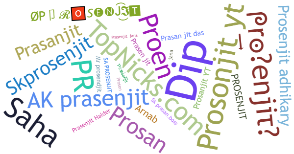 Surnoms pour Prosenjit