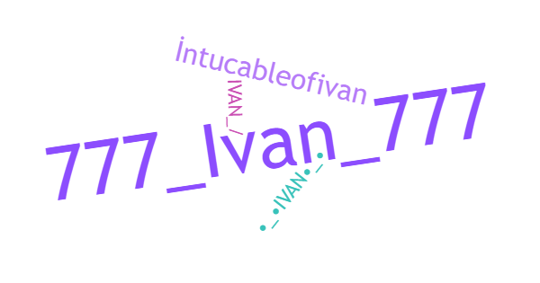 Surnoms pour Ivan