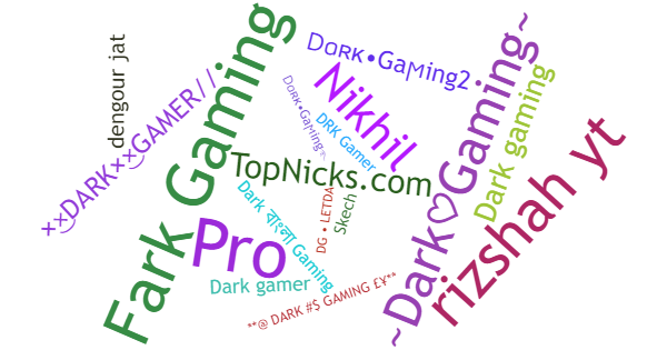 Surnoms pour DarkGaming