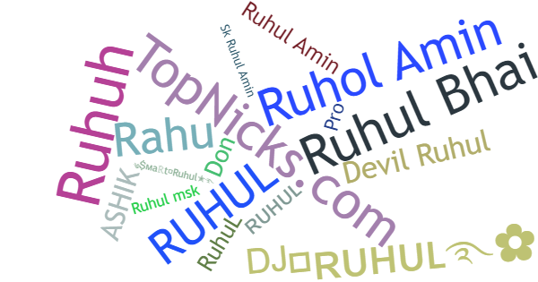 Surnoms pour Ruhul