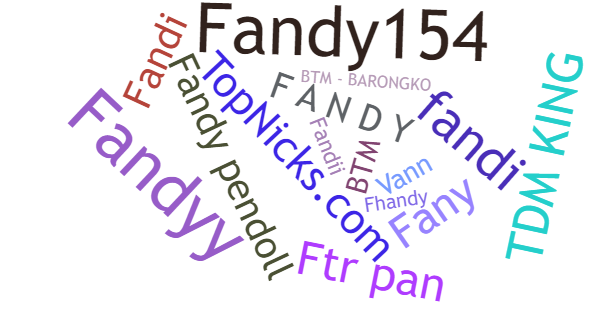 Surnoms pour Fandy