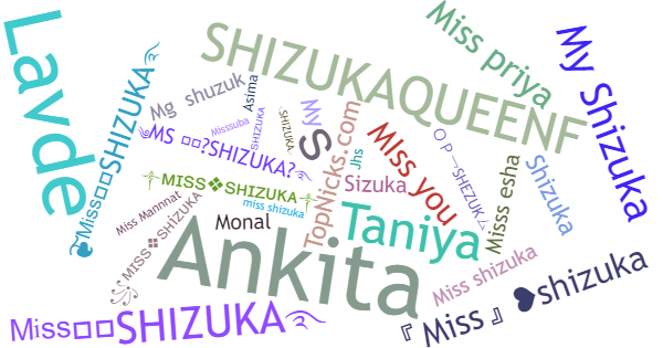 Surnoms pour Missshizuka