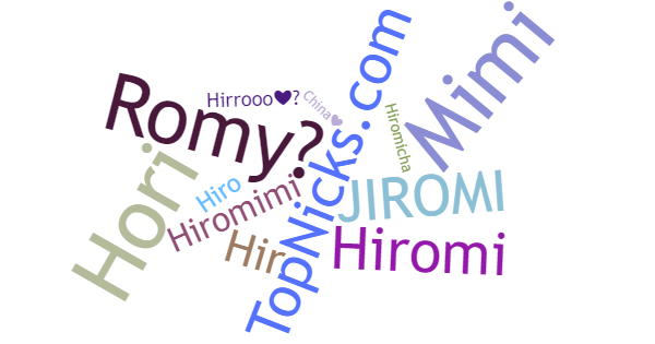 Surnoms pour Hiromi