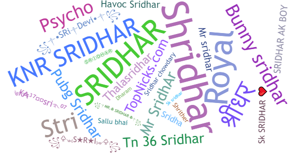 Surnoms pour Sridhar