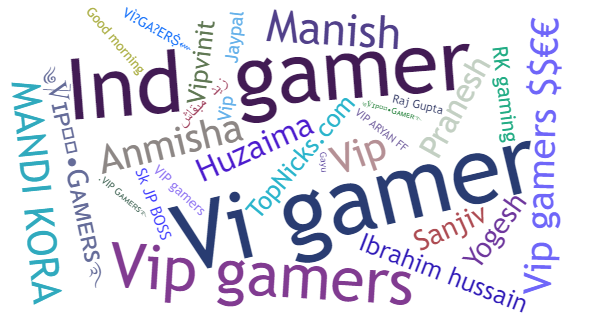 Surnoms pour VIPGAMERS