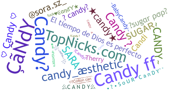 Surnoms pour Candy