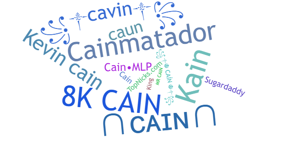 Surnoms pour Cain