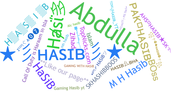 Surnoms pour Hasib