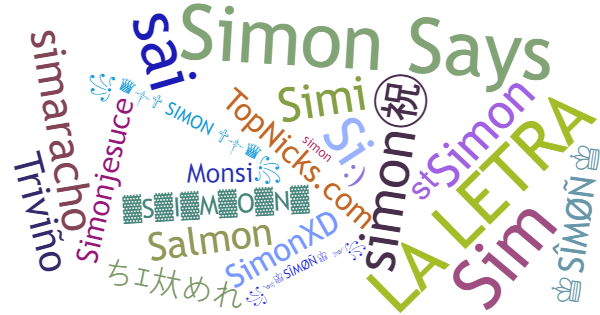 Surnoms pour Simon