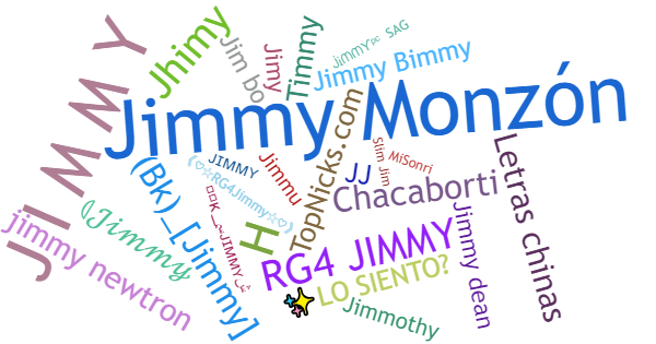 Surnoms pour Jimmy