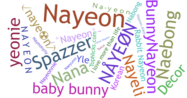 Surnoms pour Nayeon