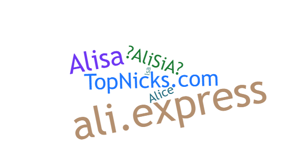 Surnoms pour Alisia