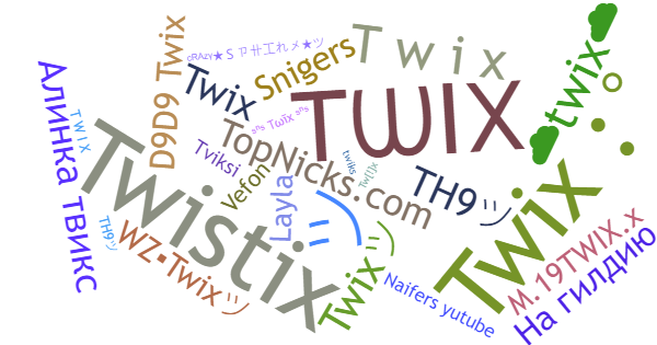 Surnoms pour Twix