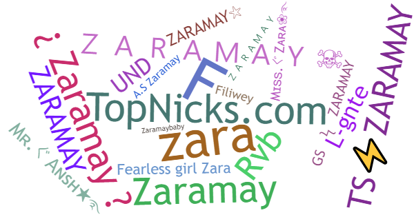 Surnoms pour ZaraMay