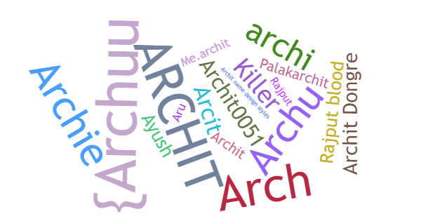 Surnoms pour Archit