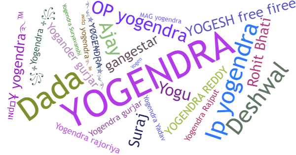 Surnoms pour Yogendra