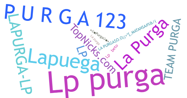 Surnoms pour Purga