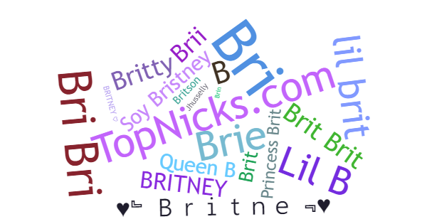 Surnoms pour Britney