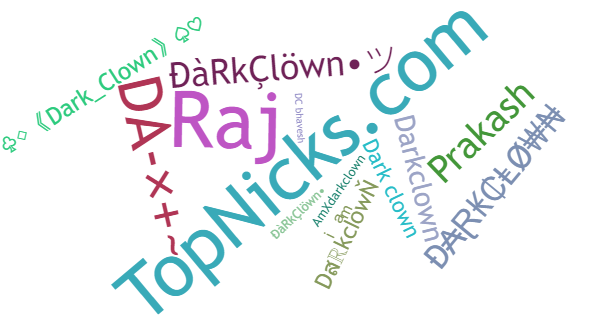 Surnoms pour Darkclown