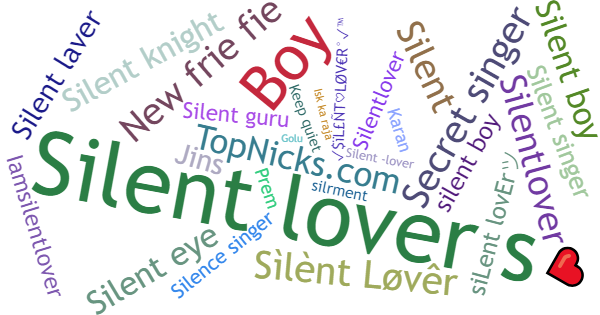 Surnoms pour Silentlover