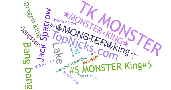 Surnoms pour Monsterking