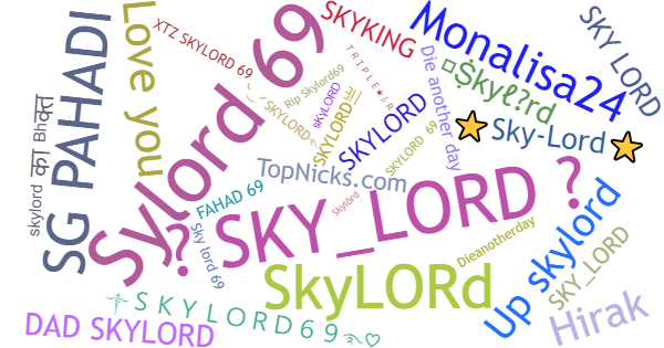 Surnoms pour Skylord