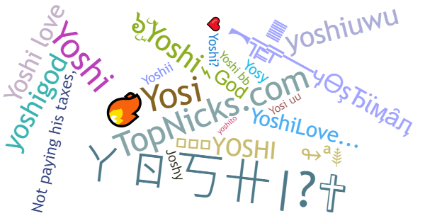 Surnoms pour Yoshi