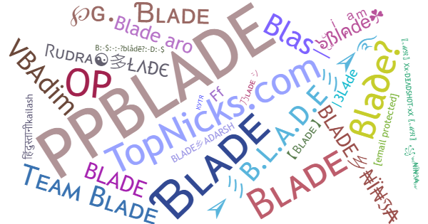 Surnoms pour Blade